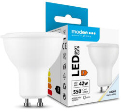 Modee Lighting LED Izzó Spot Alu-Plastic 6W GU10 110° 6000K (550 lumen) ERP (ML-GU10P6000K6W) - lindlight
