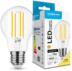 Modee LED Izzó Filament A60 8W E27 360° 2700K (1055 lumen) dimm. ERP (ML-A60F2700K8WE27D)