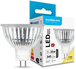 Modee Lighting LED Izzó Spot Üveg 4, 5W MR16 12V 36° (345 lumen) dimm. ERP (ML-MR162700K4-5WDN)