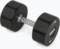 Nike Strength Krómozott kézisúlyzó Nike Strength Pro Urethane Dumbbell 28 kg black/white