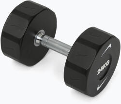 Nike Strength Krómozott kézisúlyzó Nike Strength Pro Urethane Dumbbell 24 kg black/white