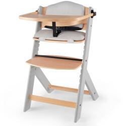 KinderKraft Enock párnával szürke/fa