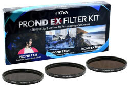 Hoya PRO ND EX Filter Kit Semleges sűrűségű kameraszűrő 62 mm (Y600594)