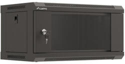 Lanberg WF03-5304-10B állvány 4U Falra szerelhető állvány Fekete (WF03-5304-10B) - compzone