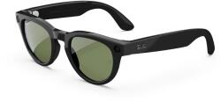 Ray-Ban Ray-Ban: Meta Headliner - Low Bridge Fit - Okosszemüveg - Plano G15 Green - Shiny Black PC (RW4009F)