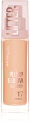 Maybelline New York Lifter Plump & Glow élénkítő make-up a természetes hatásért árnyalat 117 30 ml