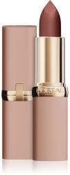 L'Oréal Color Riche Matin Balm ruj de buze catifelant cu efect matifiant culoare 580 Brun Elegance 4.3 g