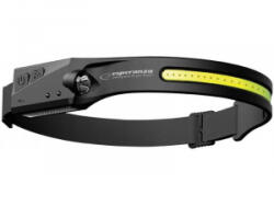 Esperanza LED fejlámpa fekete (EOT067) (EOT067)