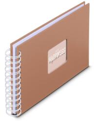 Hama 00009848 fotóalbum és lapvédő Barna 50 lapok 10 x 15 Spirálkötés (9848)