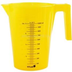  Mérőedény műanyag mércés 500 ml skálázott (sárga) (EGYEB_46929) (EGYEB_46929)