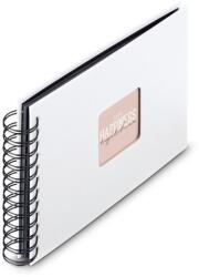 Hama 00009845 fotóalbum és lapvédő Fehér 50 lapok 10 x 15 Spirálkötés (9845)