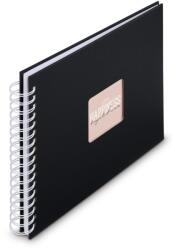 Hama 00009831 fotóalbum és lapvédő Fekete 50 lapok 10 x 15 Spirálkötés (9831)