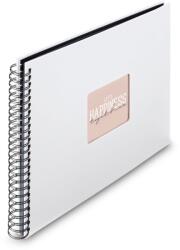 Hama 00009847 fotóalbum és lapvédő Fehér 300 lapok 10 x 15 Spirálkötés (9847)
