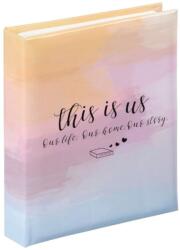 Hama Letterings fotóalbum és lapvédő Kék, Narancssárga, Lila 40 lapok 10 x 15 cm (3895)