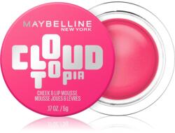 Maybelline New York CloudTopia matt krémes arcpírositó az arcra és a szájra árnyalat 04 Pink DayDream 5 g