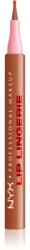 NYX Professional Makeup Lip Lingerie repara buzele pentru un efect de lunga durata culoare 03 Barely There 1 ml