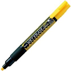 Pentel SMW26 krétamarker, 2-4 mm, megfordítható hegy, sárga