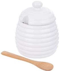 Orion Méztartó tégely, Orion, Kerámia, Fehér, 340 ml (142287)