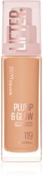 Maybelline New York Lifter Plump & Glow élénkítő make-up a természetes hatásért árnyalat 119 30 ml
