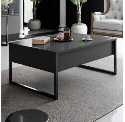 ASIR GROUP Măsuță de cafea LUXE 40x90 cm antracit/negru (AS1943) Masa de cafea