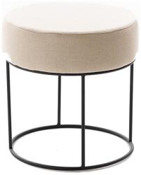 Asir Taburet RELO, Ø 40 cm, crem (AS3178)