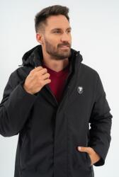 Budmil férfi téli kabát, DOUGLAS25, Fekete, S (20030565-002252-0299)