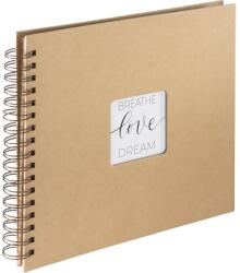 Hama Craft fotóalbum és lapvédő Barna 80 lapok 10 x 15 Spirálkötés (7211)