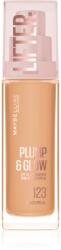 Maybelline New York Lifter Plump & Glow élénkítő make-up a természetes hatásért árnyalat 123 30 ml