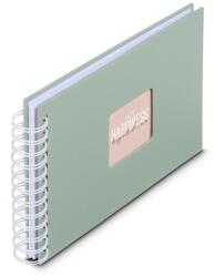Hama 00009866 fotóalbum és lapvédő Zöld 50 lapok Spirálkötés (9866)