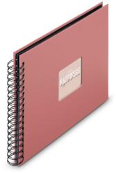 Hama 00009858 fotóalbum és lapvédő Vörös 100 lapok Spirálkötés (9858)