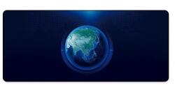 Original Deals professzionális egérpad játékokhoz, 80 x 30 cm, gumírozott talp és oldalsó varrások, kompatibilis laptoppal vagy számítógéppel, prémium, a Föld (21SSK0694)