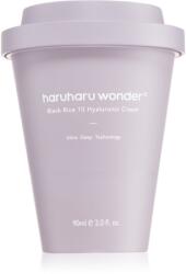 haruharu wonder Black Rice 10 Hyaluronic Cream intenzíven hidratáló krém az arcbőr megnyugtatására 90 ml