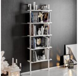 ASIR GROUP Bibliotecă de perete PIANTE 174x60 cm albă (AS1076) Raft