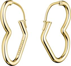 ROSEFIELD Heart Hoops Gold 25, 7 × 17, 5 mm, JEHHG-J579 (JEHHG-J579)