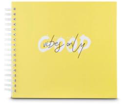 Hama Good Things fotóalbum és lapvédő Sárga 100 lapok 10 x 15 Spirálkötés (7716)