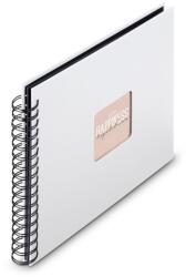Hama 00009846 fotóalbum és lapvédő Fehér 100 lapok 10 x 15 Spirálkötés (9846)