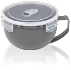 Luna mikrózható tál 950ml - Szürke