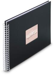 Hama Fine Art fotóalbum és lapvédő Fekete 300 lapok 10 x 15 cm Spirálkötés (9832)