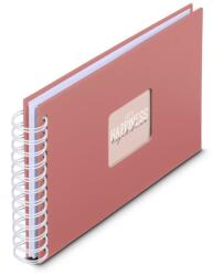 Hama 00009854 fotóalbum és lapvédő Vörös 50 lapok Spirálkötés (9854)