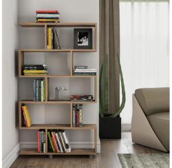 ASIR GROUP Bibliotecă ELIF 156x90 cm maro (AS1027) Biblioteca
