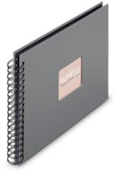 Hama 00009840 fotóalbum és lapvédő Szürke 100 lapok 10 x 15 Spirálkötés (9840)