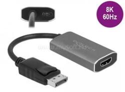 Delock Aktív DisplayPort 1.4 - HDMI adapter 8K HDR funkcióval (DL63118) (DL63118)