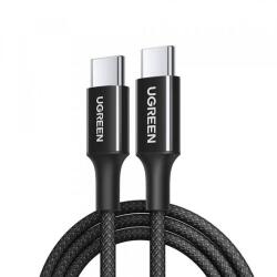 UGREEN Cablu Date si Incarcare USB-C - USB-C UGREEN L502, 100W, 1m, Negru - evomag