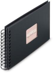 Hama 00009833 fotóalbum és lapvédő Fekete 50 lapok 10 x 15 Spirálkötés (9833)