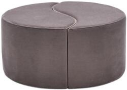 Asir Taburet JING, diametru 80 cm, maro (AS3095)