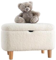 Asir Taburet PIXI, 37 x 61 cm, alb (AS3024)