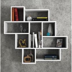 ASIR GROUP Etajeră de perete PAROLA 103, 5x115, 5 cm albă (AS0491) Biblioteca