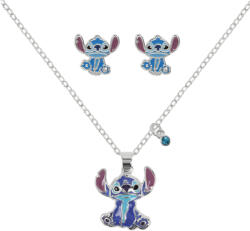 Disney gyermek fülbevaló és nyaklánc készlet Stitch motívummal SF00783SL. PH
