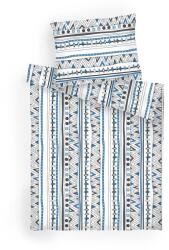 DADKA VRACOV 140 × 200 cm, 70 × 90 cm ágynemű, pamut - indián denim