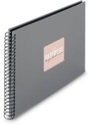 Hama 00009841 fotóalbum és lapvédő Szürke 50 lapok Spirálkötés (9841)